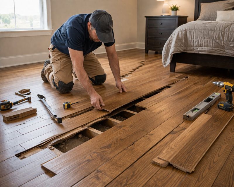 Bowed Floor Repair in Monument, CO