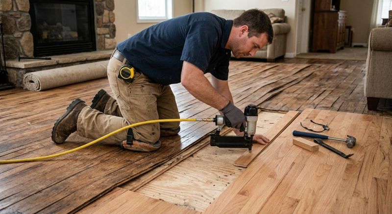 Bowed Floor Repair in Monument, CO