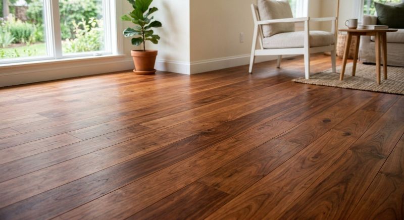Cherry Floor Installation in Larkspur, CO