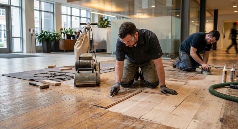 Commercial Hardwood Repair in Monument, CO