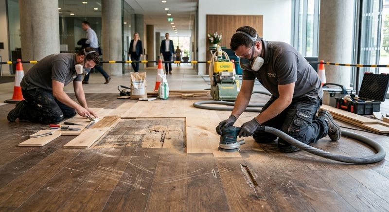 Commercial Hardwood Repair in Woodland Park, CO