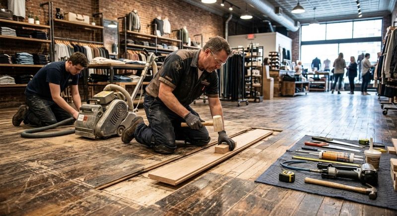 Commercial Wood Floor Repair in Monument, CO