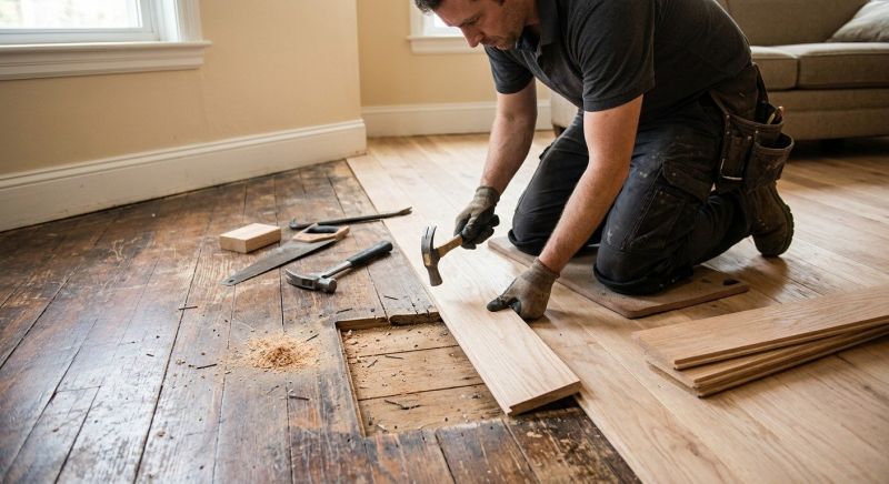 Floor Board Repair in El Paso County, CO