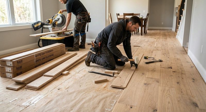 Hardwood Floor Installation in El Paso County, CO