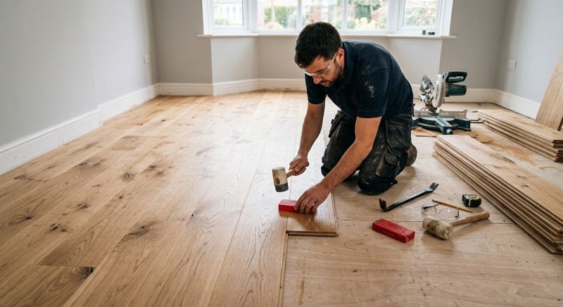 Hardwood Floor Installation in Elizabeth, CO