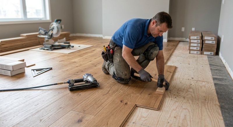 Hardwood Floor Installation in Sedalia, CO