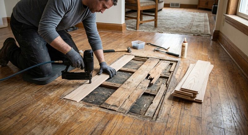 Hardwood Floor Repair in Castle Rock, CO