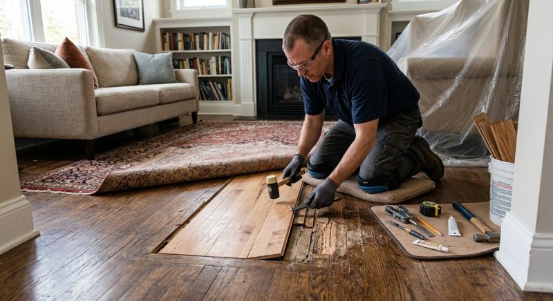 Hardwood Floor Repair in Elbert County, CO