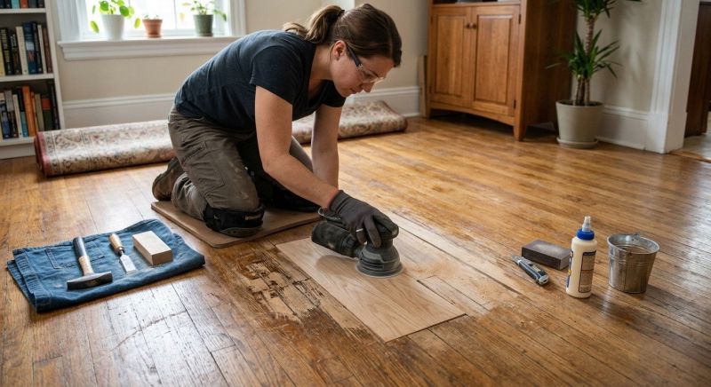 Hardwood Floor Repair in Woodland Park, CO