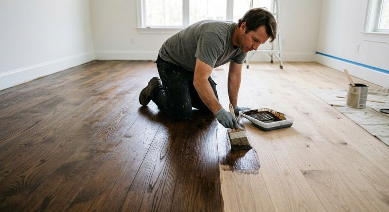 Hardwood Floor Staining in El Paso County, CO