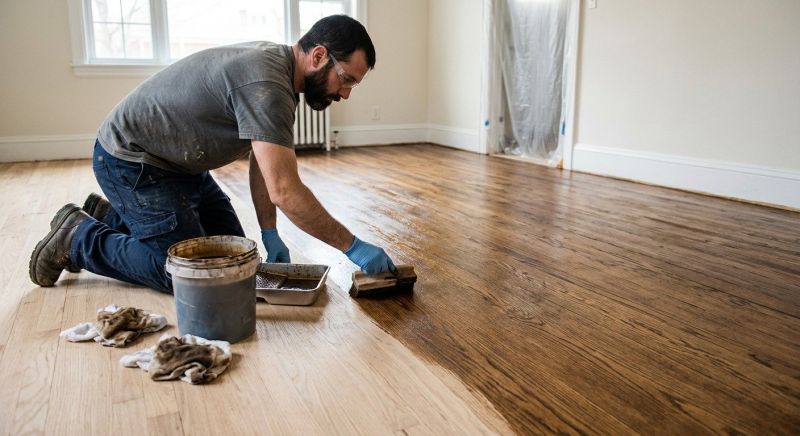 Hardwood Floor Staining in Teller County, CO
