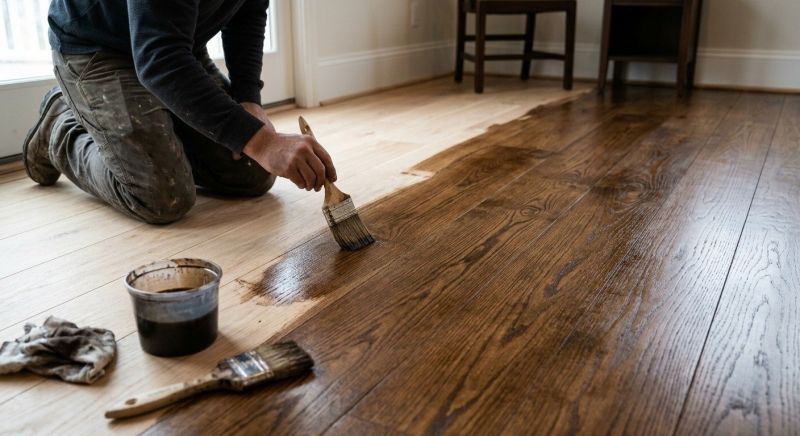 Hardwood Floor Staining in Teller County, CO