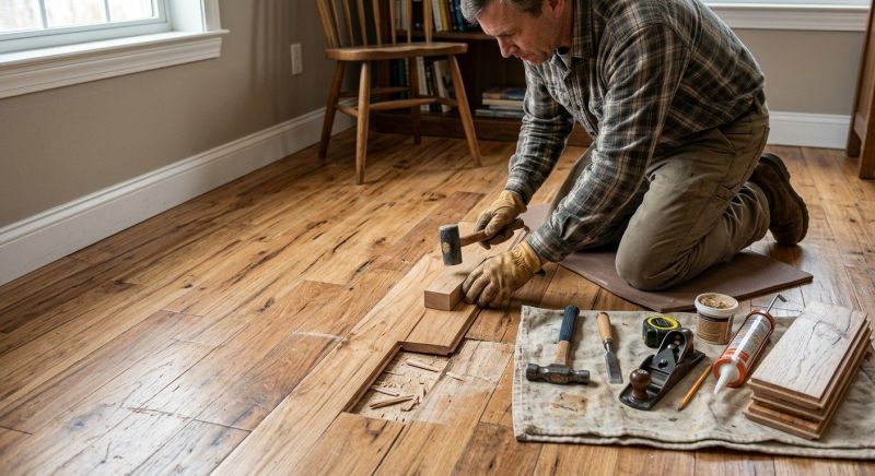 Hickory Floor Repair in Monument, CO