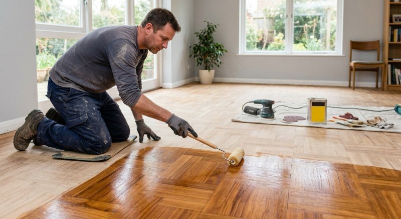 Mahogany Floor Refinishing in Monument, CO