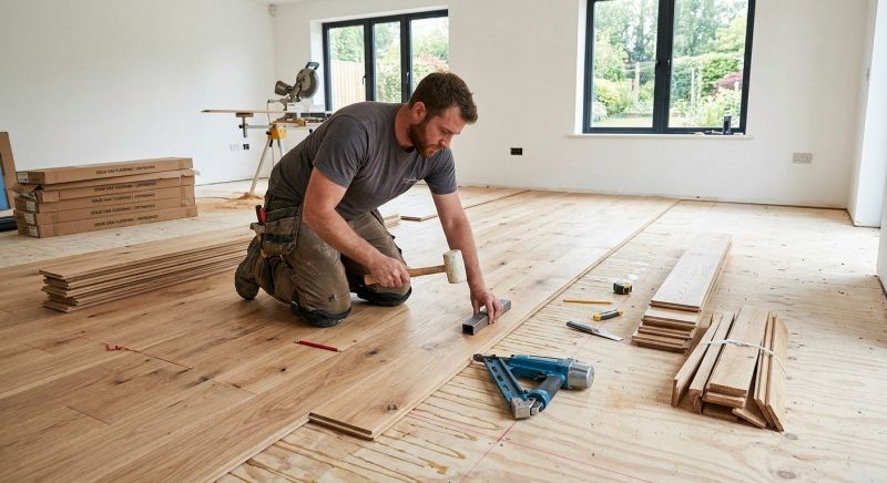 Oak Floor Installation in Elbert County, CO