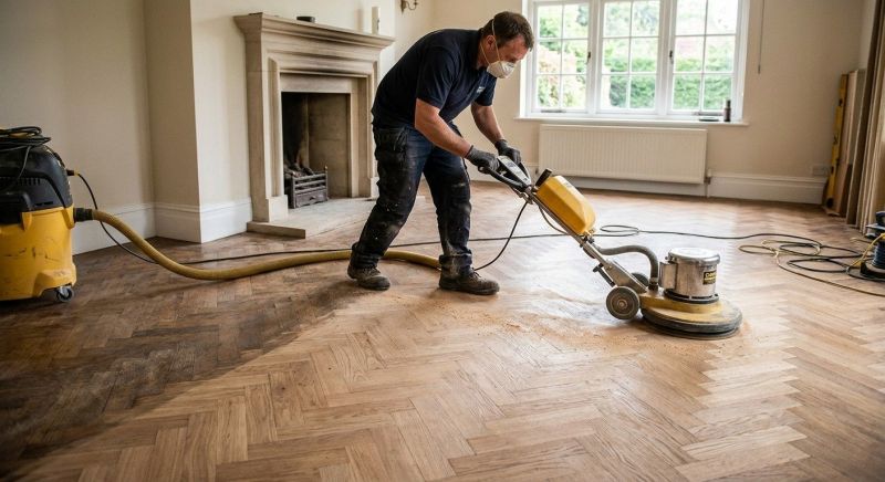Parquet Floor Refinishing in Monument, CO