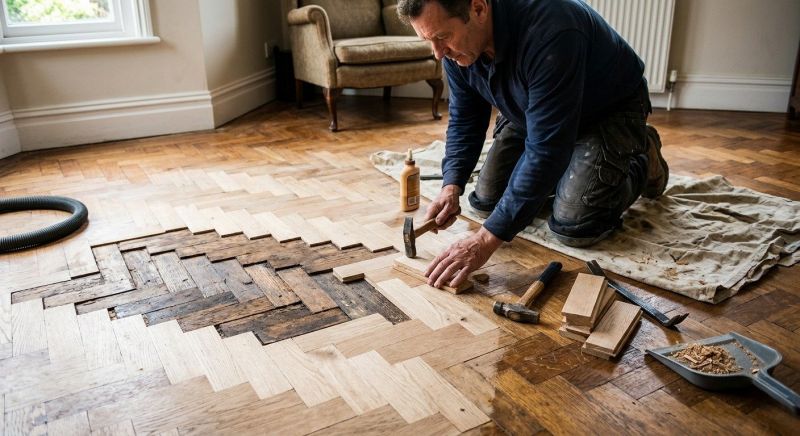 Parquet Flooring Repair in Monument, CO