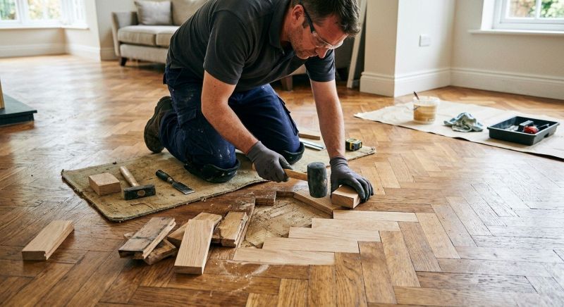 Parquet Flooring Repair in Monument, CO