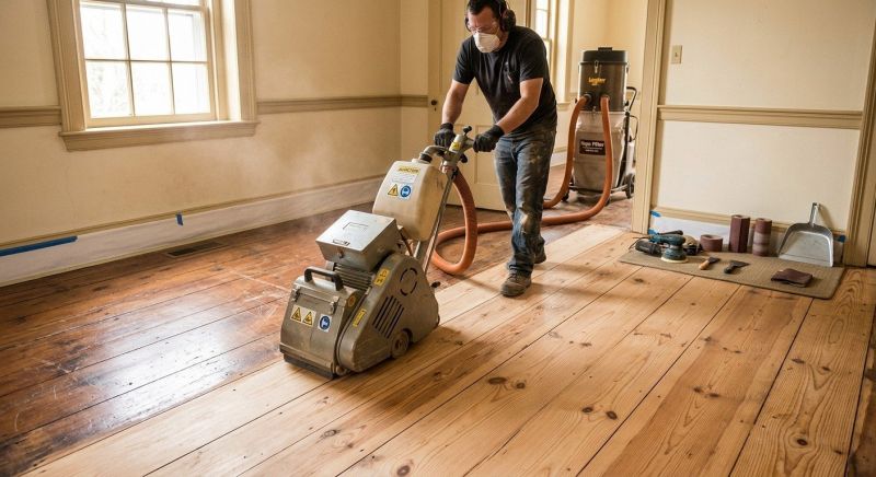 Pine Floor Refinishing in Monument, CO