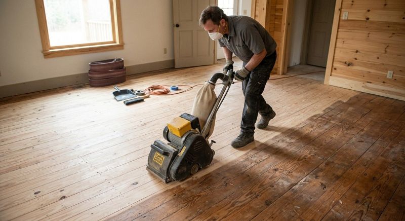 Pine Floor Refinishing in Monument, CO