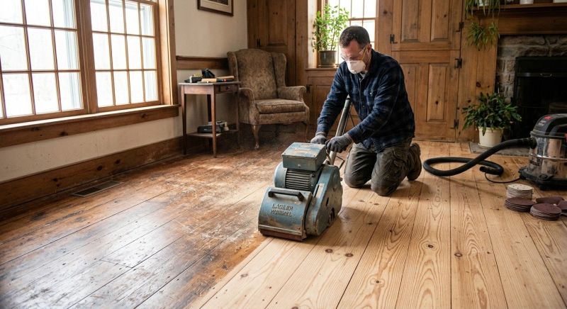 Pine Floor Refinishing in Monument, CO