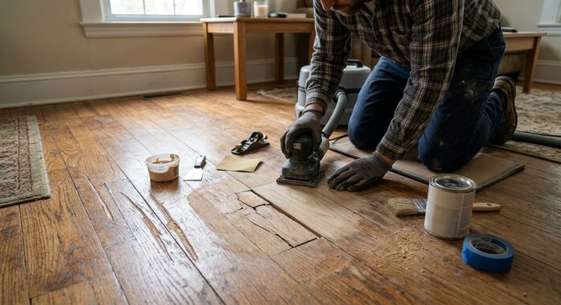Wood Floor Repair in El Paso County, CO
