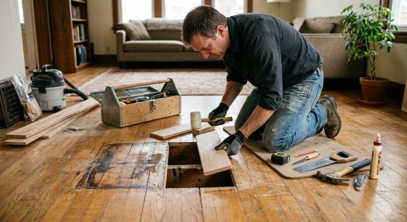 Wood Floor Repair in El Paso County, CO