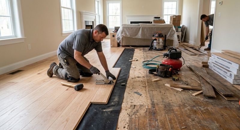 Wood Floor Replacement in Peyton, CO