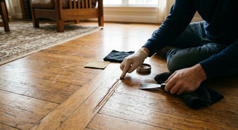 Wood Floor Scratch Repair in Colorado Springs, CO