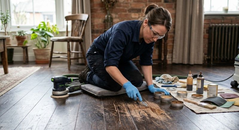 Wood Floor Scratch Repair in Colorado Springs, CO