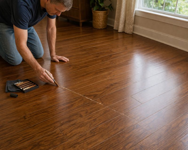 Wood Floor Scratch Repair in Monument, CO
