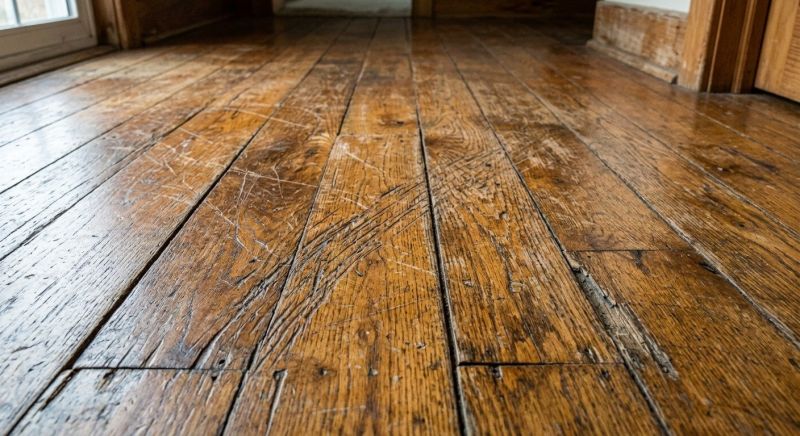 Wood Floor Scratch Repair in Monument, CO