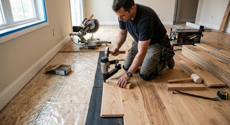 Wood Flooring Installation in Larkspur, CO